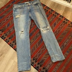 Pacsun skinny ripped jeans
